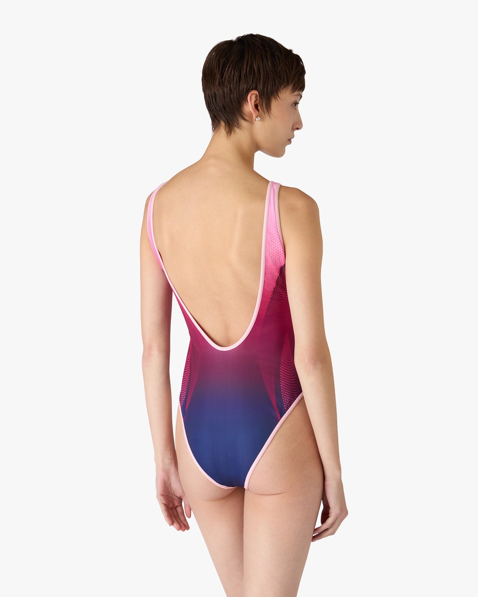 Aubergine Gradient Swimsuit - Image 3