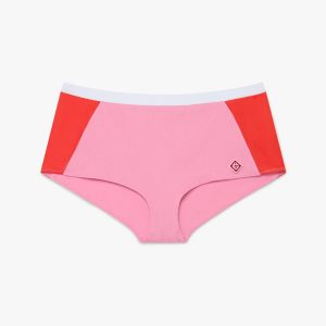 Pink Monogram Bikini Shorts