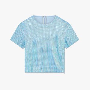 Blue Hotfix Short Sleeve T-Shirt
