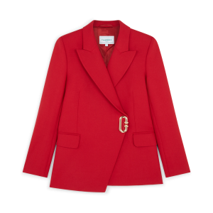 Asymmetric Double Breasted Jacket