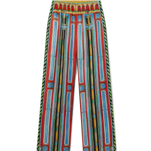 Le Palais En Fleur Silk Trousers