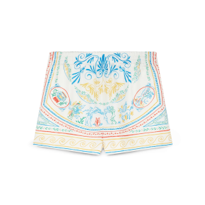 Crayon Vase Silk Shorts