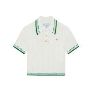 Rib Boucle Polo Shirt