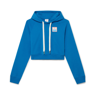 Casa Mount Fuji Cropped Hooded Sweatshirt