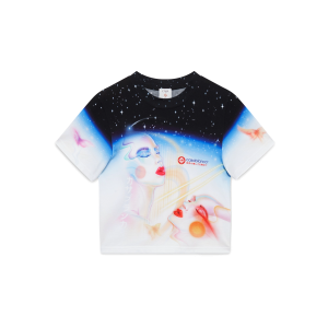 Galactic Connection Cropped T-Shirt