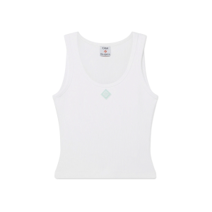 Ribbed Jersey Tank Top