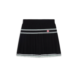 Viscose Pleated Mini Skirt