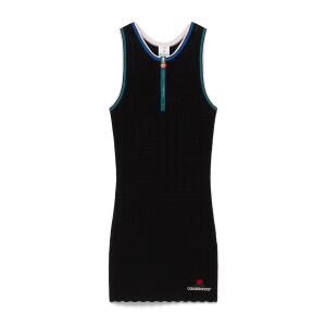 Viscose Wave Racer Back Dress