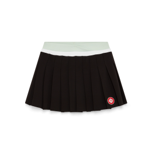 Scuba Pleated Mini Skirt