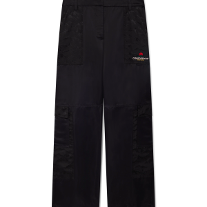 Nylon And Satin Mountain Camo Cargo Trousers