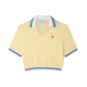 Cropped Pique Polo