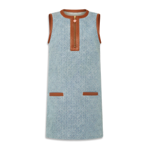 Monogram Denim Dress