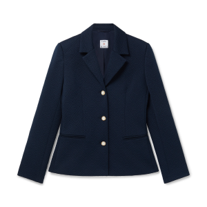 Jacquard Knit Single Breasted Jacket