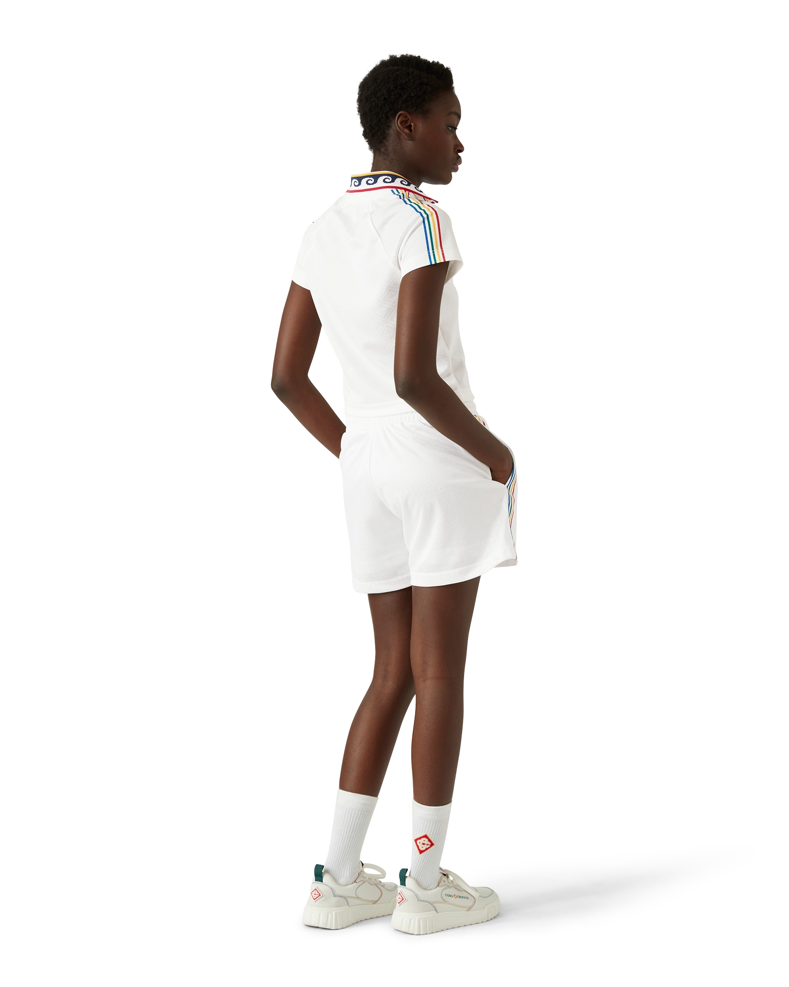 Jacquard Monogram Football Shorts - Image 3
