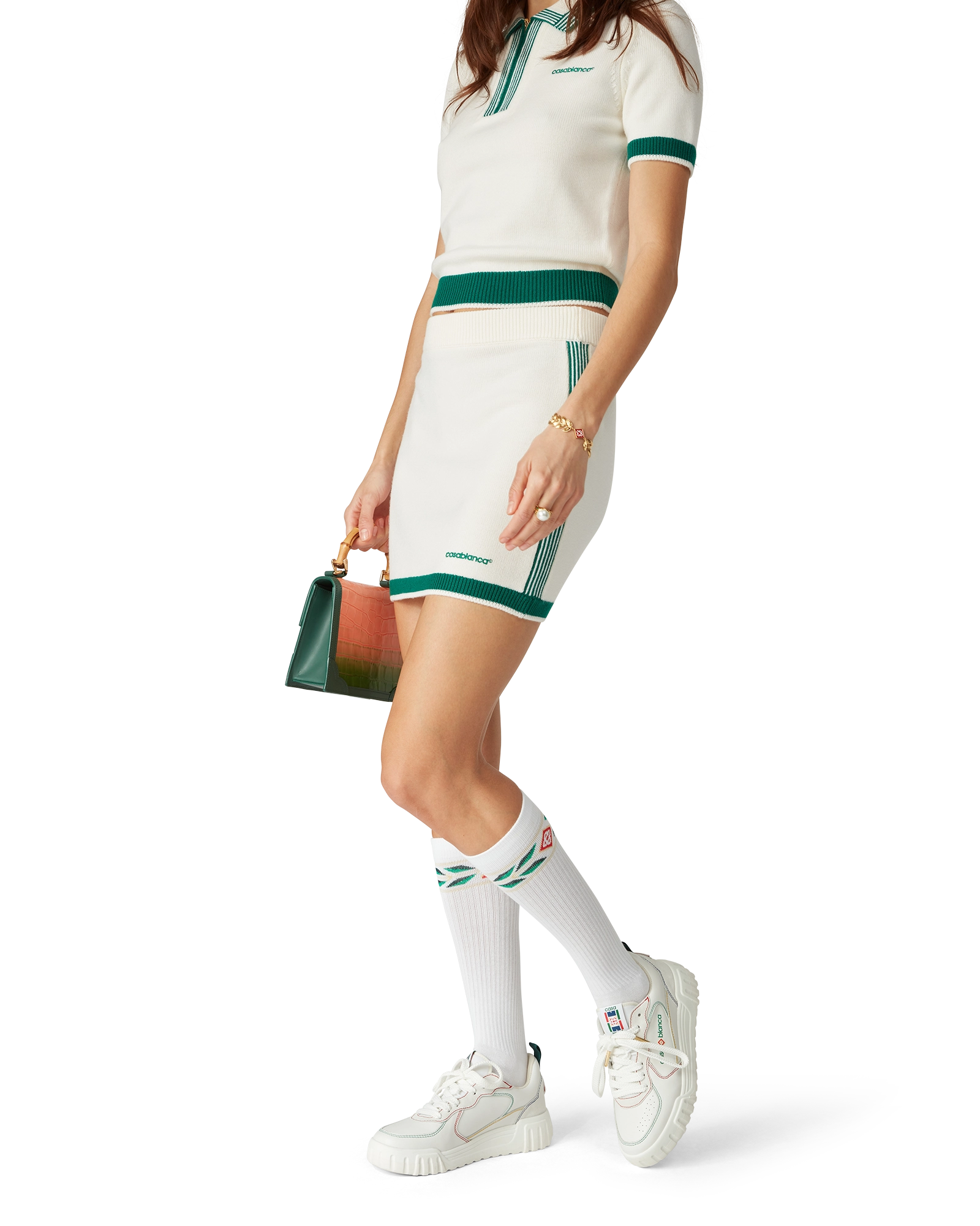 Knit Tennis Skirt - Image 4