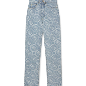 Classic Monogram Bleached Denim Pant