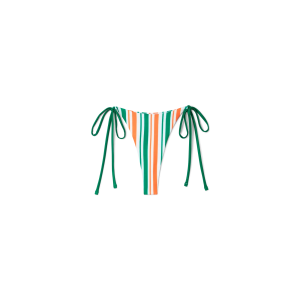 Striped String Bikini Bottom