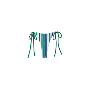 Striped String Bikini Bottom