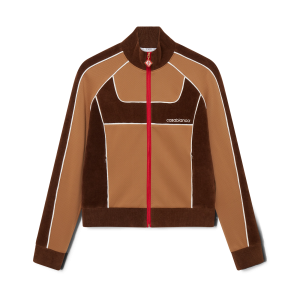Chenille Panelled Track Jacket