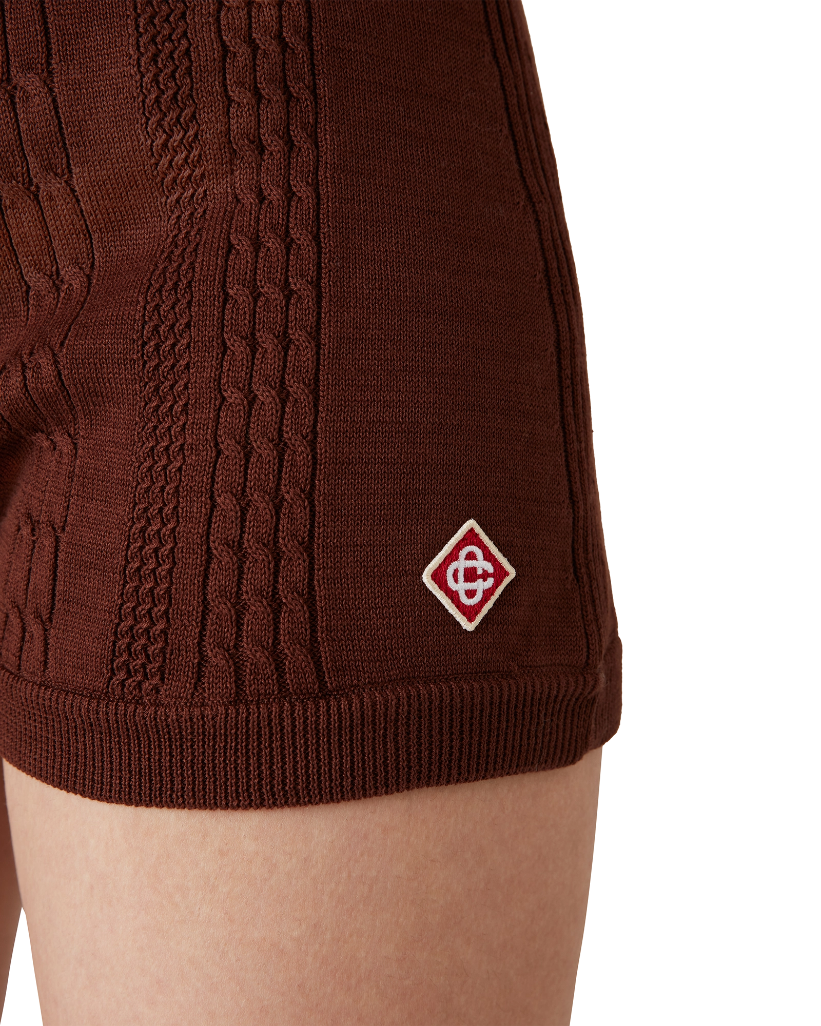 Cable Knit Mini Shorts - Image 5