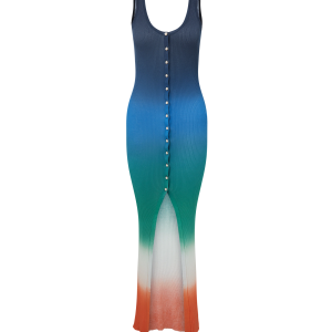 Gradient Rib Dress