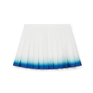 Casa Way Skate Pleated Silk Skirt
