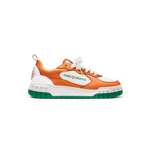 Men's Court Orange & White Sneakers
