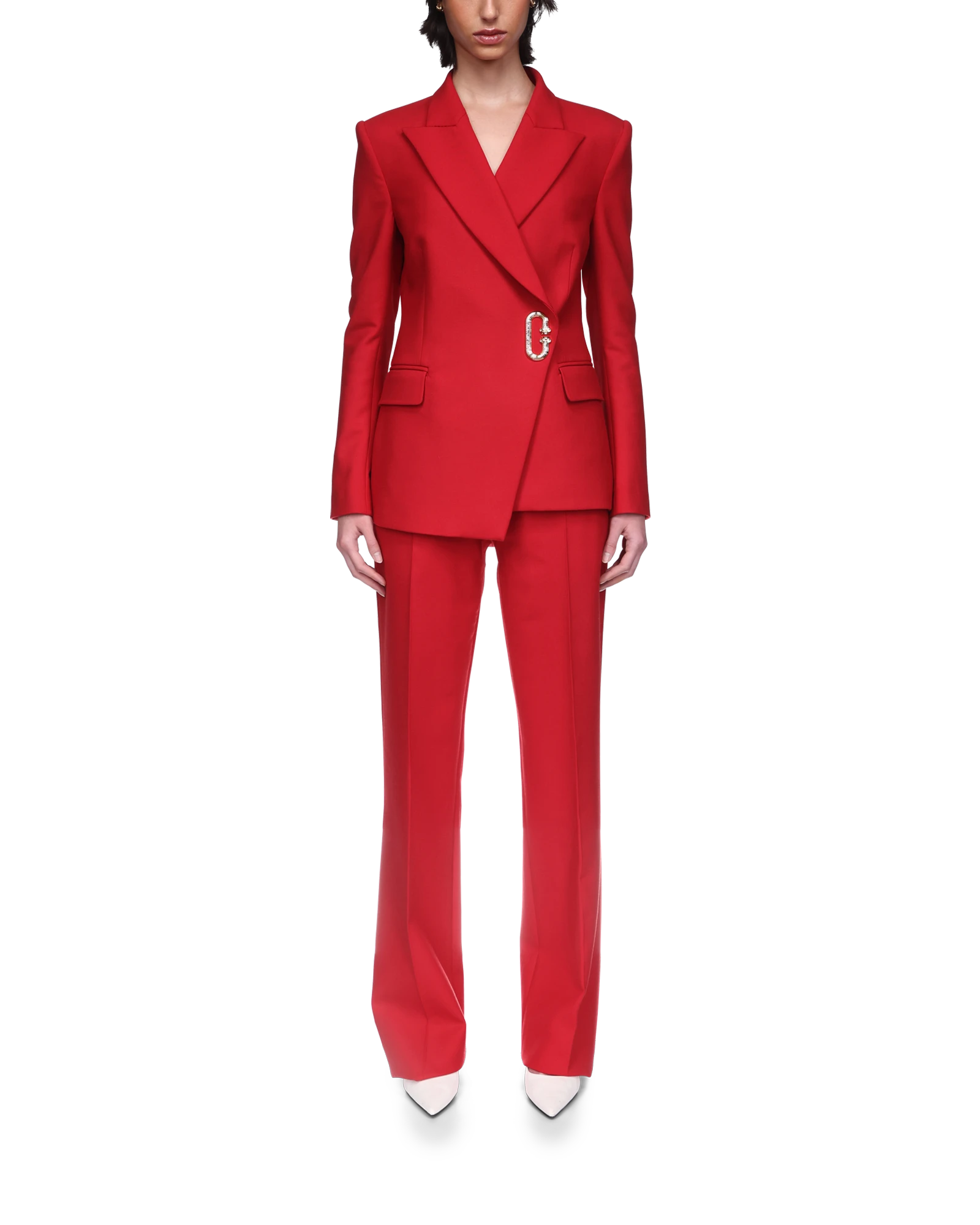 Asymmetric Double Breasted Jacket - Image 2