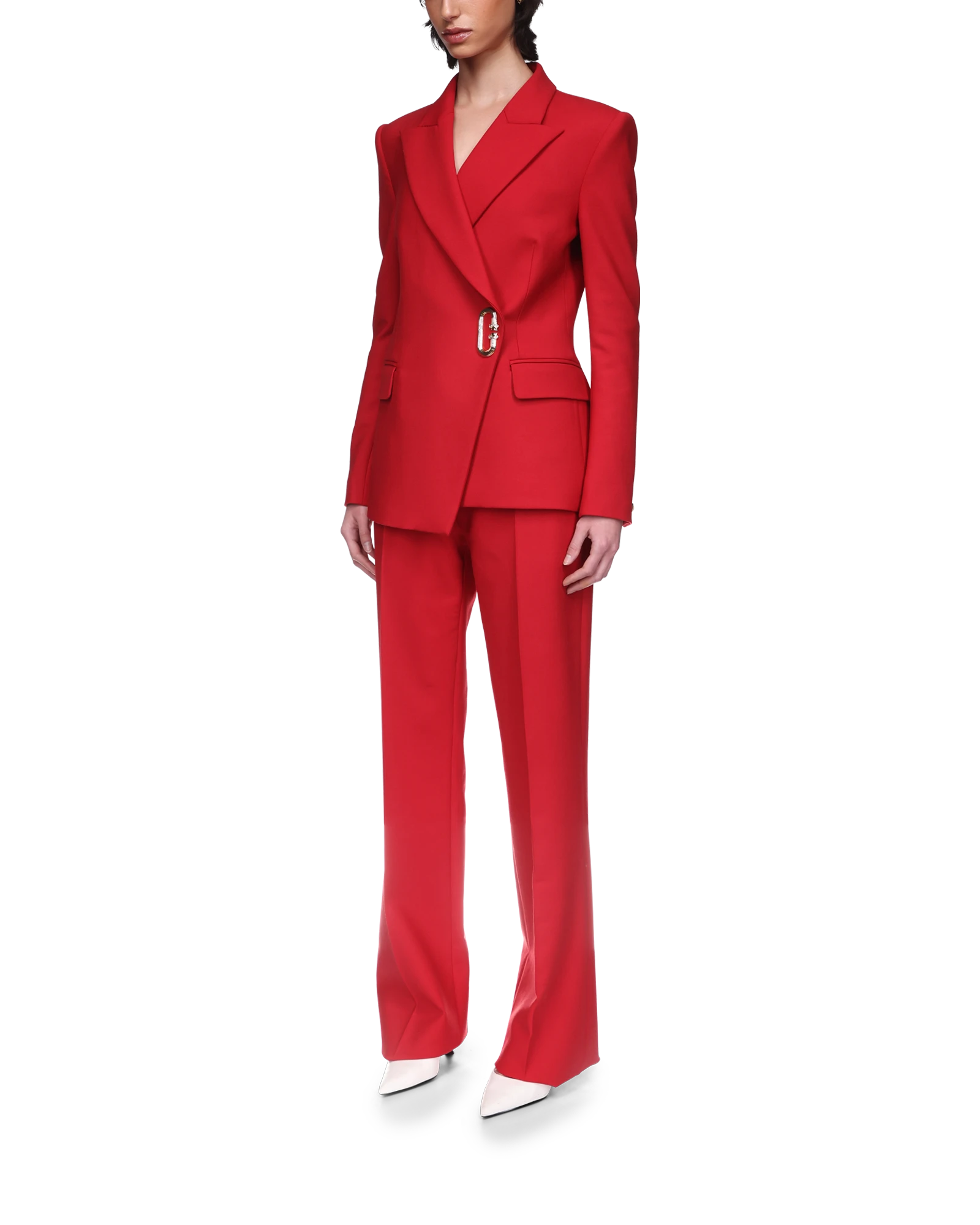 Asymmetric Double Breasted Jacket - Image 3